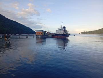 Kapal Tengker Masuk Tahuna BBM Aman