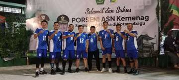 Tim Voli Kemenag Sangihe Raih Kemenangan