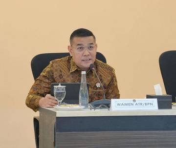 Wamen Ossy Pastikan Revisi Perpres RTR  Perkuat Mitigasi Bencana
