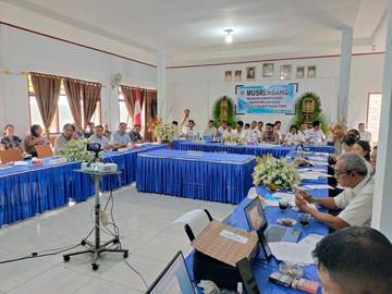 Pemerintah Kecamatan Tabteng Gelar  Musrenbang tahun 2027