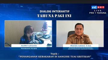 Damkar Sangihe Siaga di Tengah Keterbatasan