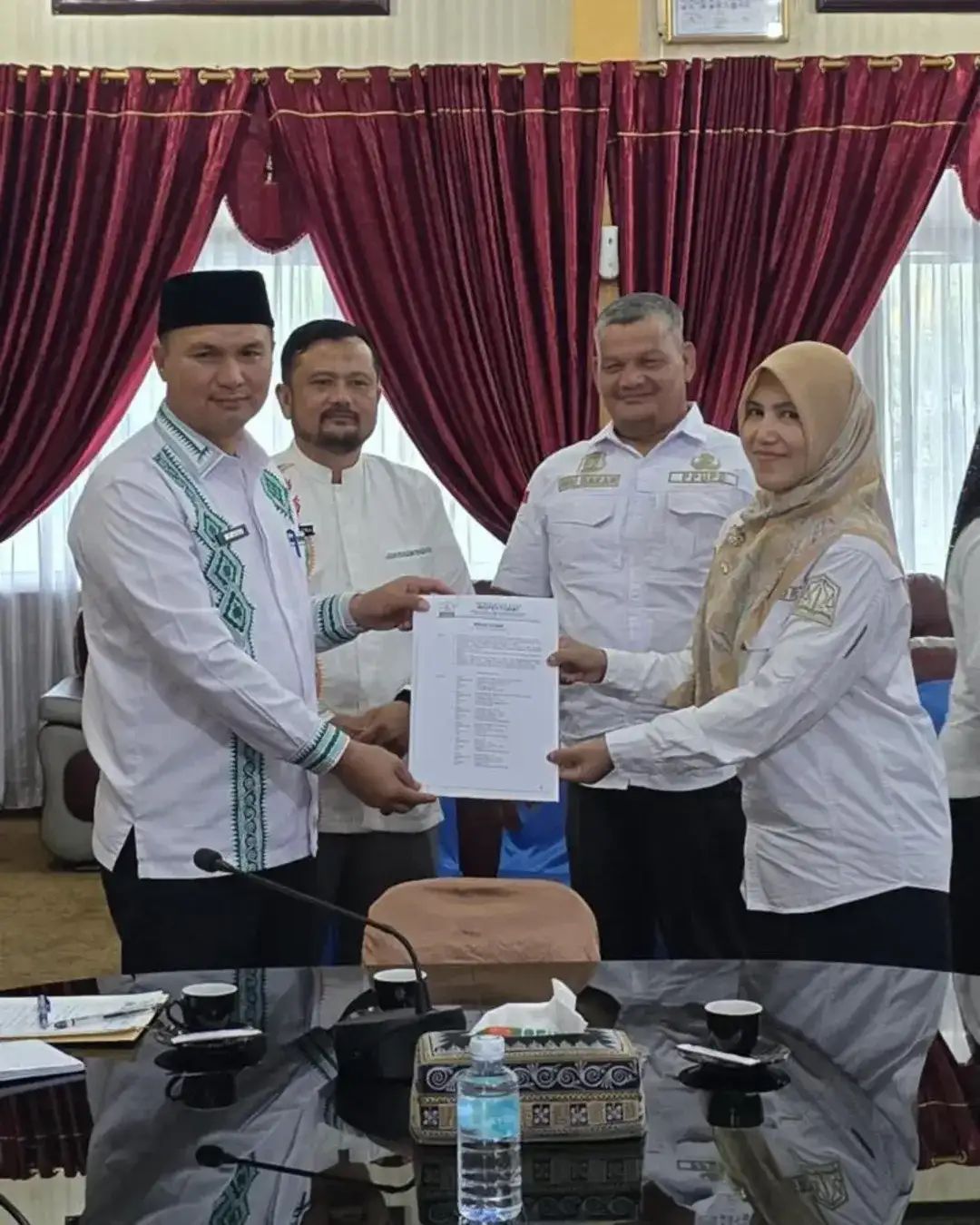Pj Mursyid Terima Tim Inspektorat Aceh