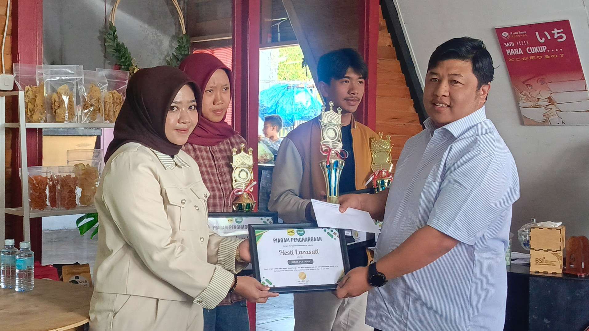 Hesti Larasati Juara Lomba Video Kreatif Bener Meriah