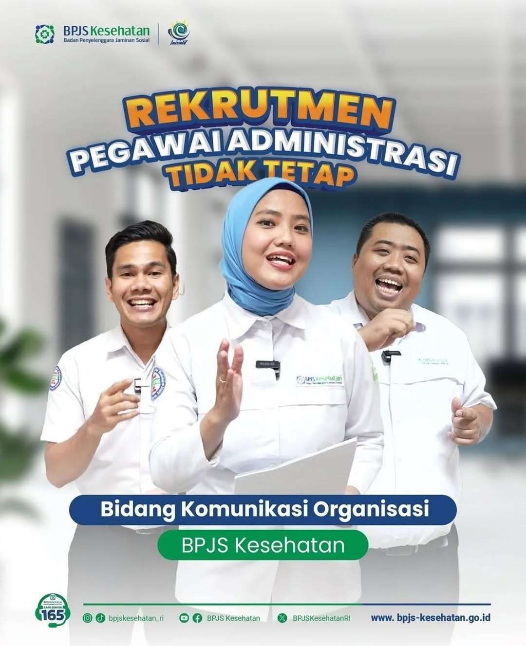BPJS Kesehatan Buka Lowongan Bidang Komunikasi Organisasi