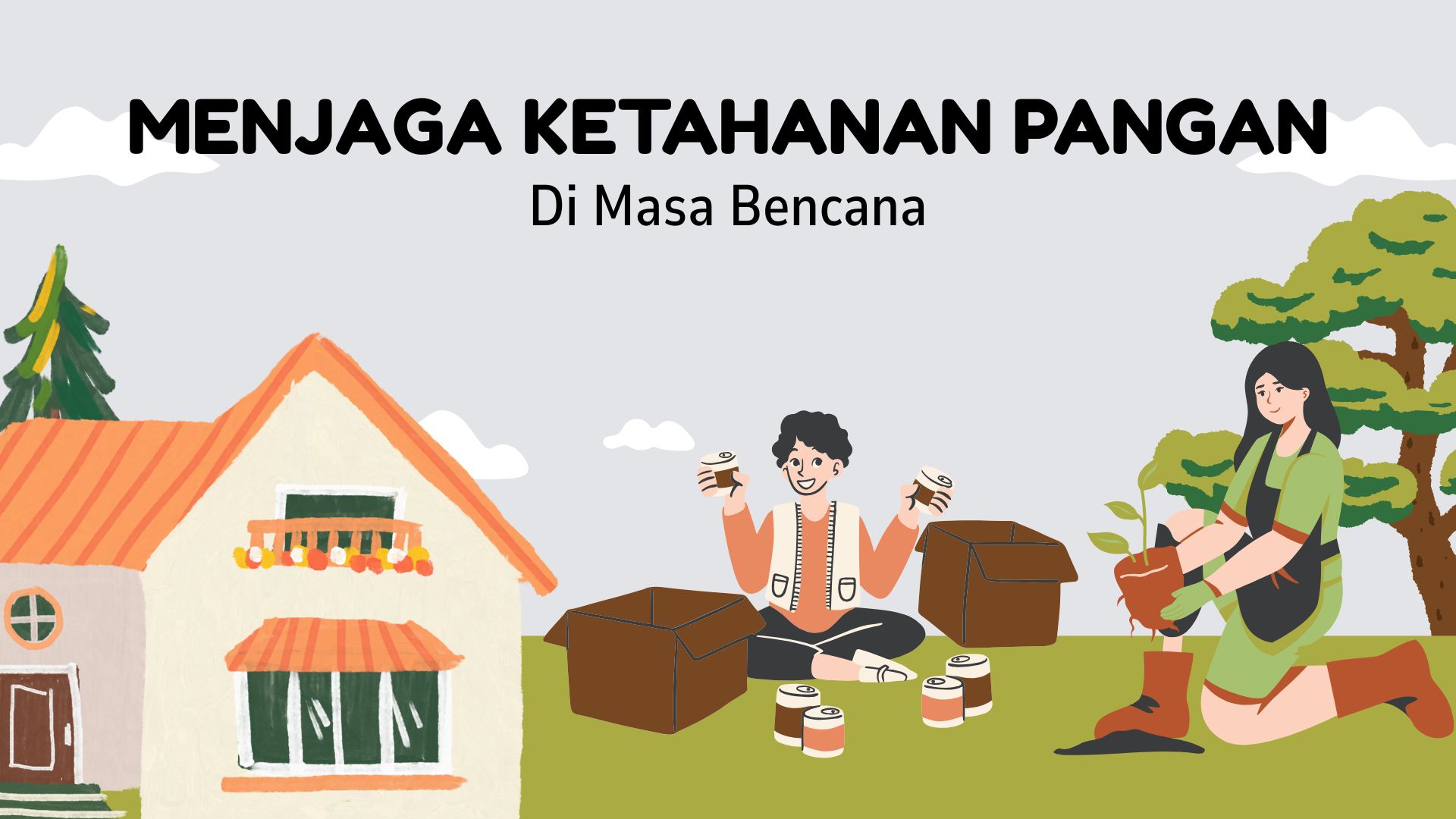 Menjaga Ketahanan Pangan Keluarga di Masa Bencana