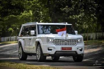 Mengenal Pindad MV3 Garuda, Mobil Kepresidenan yang Baru