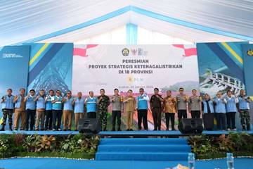 Menuju Swasembada Energi, 26 Proyek Tenaga Listrik Diresmikan
