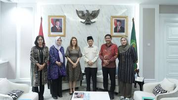 Menag dan PBB Bahas Pengelolaan Aset Islam