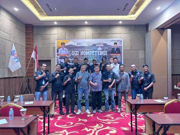 Fotografer Aceh Tengah Jalani Uji Kompetensi