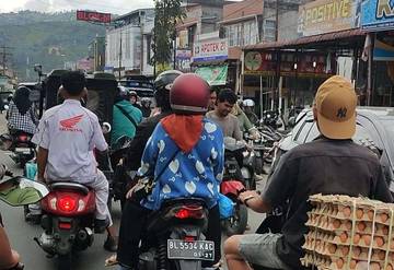 Kemeriahan Berburu Baju Lebaran di Takengon