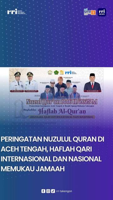 Haflah Qari Internasional dan Nasional Memukau