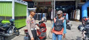Rawan Macet, Satlantas Beri Himbauan ke Juru Parkir