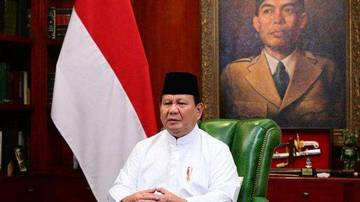 Presiden Prabowo Ucapkan Selamat Idul Fitri 1446 Hijriyah 