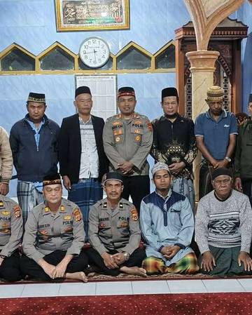 Subuh Keliling, Polres Bener Meriah Ajak Warga Jaga Kamtibmas