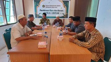 Kemenag Gayo Lues Bina Karu dan Karom Calon Jamaah Haji