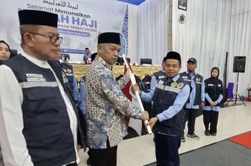 Wabup Bener Meriah Lepas JCH ke Tanah Suci
