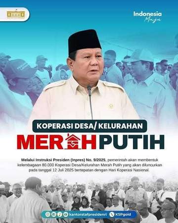 Koperasi Merah Putih: Asa Baru Rakyat Desa