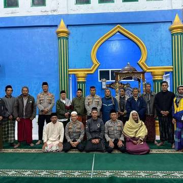 Subuh Keliling, Kapolres Bener Meriah Sampaikan Pesan Kamtibmas