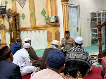 Subuh Keliling, Polres Bener Meriah Sampaikan Pesan Kamtibmas 