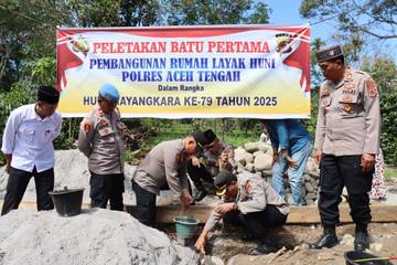 Kisah Rosmaini, Janda Terima Rumah Polres Aceh Tengah