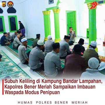 Warga Bener Meriah Diimbau Waspada Penipuan Melalui Telepon