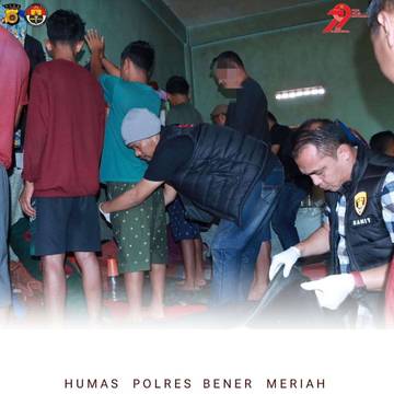 Polisi Gelar Razia Gabungan di Rutan  Bener Meriah 
