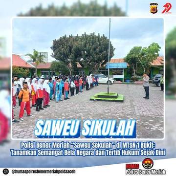 Polisi Bener Meriah Saweu Sekulah