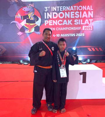 Pelajar Bireun Raih Medali Perak Kejuaraan Silat Internasional