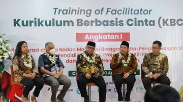 Kemenag Mulai Latih Puluhan Trainer Kurikulum Berbasis Cinta