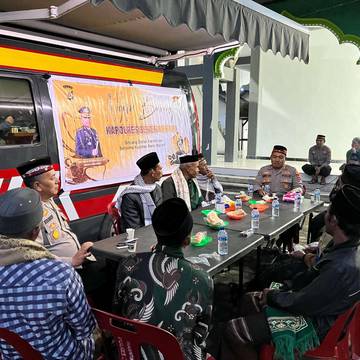 Ngopi Bareng Kapolres Bener Meriah, Bincang Santai Kamtibmas 