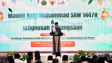 Peringati Maulid, Menag Kenalkan Konsep Ekoteologi 
