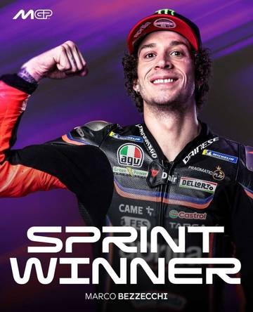 Bezzecchi Raih Kemenangan Sprint Race di Home Racenya