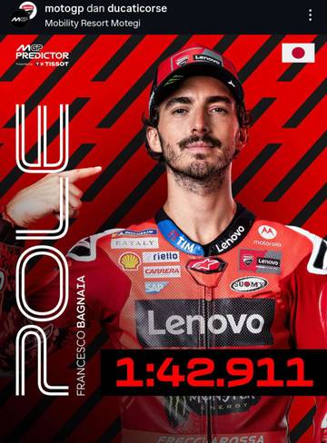 Kualifikasi MotoGP Jepang 2025: Pecco Pole Position 