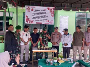 Turnamen Catur Meriahkan HUT TNI di Bener Meriah