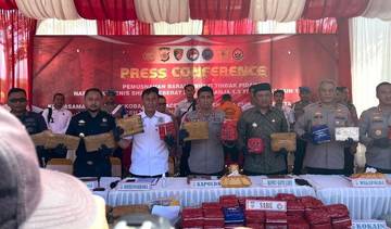 Barang Bukti Narkotika Dimusnahkan di Banda Aceh
