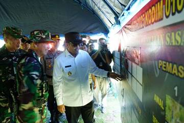 Bupati Haili Buka TMMD ke-126 Tahun 2025