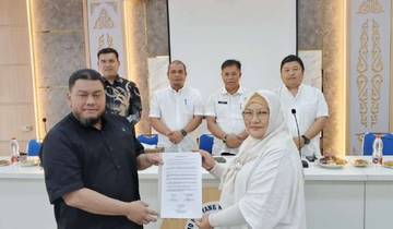 Sekda  Antar Tugas Direktur RSUD Muyang Kute Redelong
