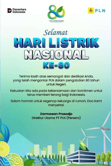 Terangi Negeri, Wujudkan Mimpi: Semangat Hari Listrik Nasional