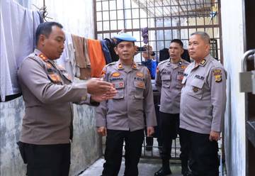Pastikan Humanis, Kapolres Bener Meriah Periksa Kondisi Ruang