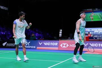 Tiga Wakil Membuka Perjuangan Indonesia di Hylo Open 