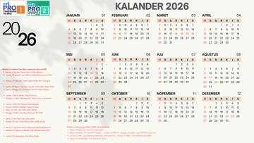 Daftar Hari Libur Nasional dan Cuti Bersama 2026