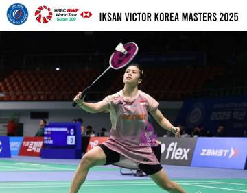 Dhinda Tembus Semifinal Korea Masters 2025