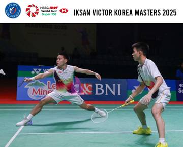 Raymond/ Joaquin Melaju ke Semifinal Korea Open 2025