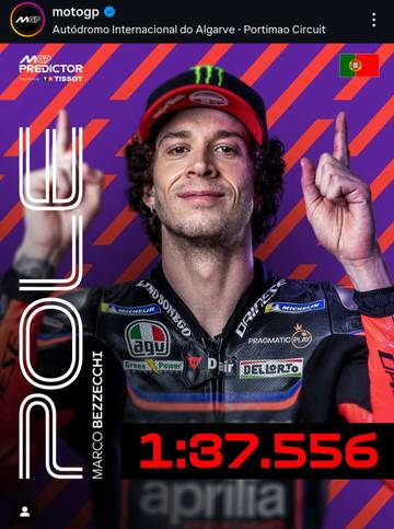 Kualifikasi MotoGP Portugal 2025: Marco Bezzecchi Pole Position 
