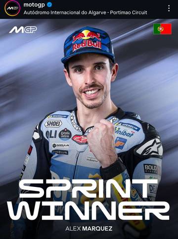 Alex Marquez Pemenang Tissot sprint MotoGP Portugal 2025