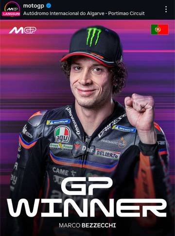 Marco Bezzecchi Keluar Sebagai Pemenang MotoGP Portugal 2025
