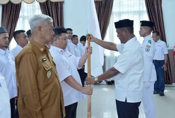 Pengurus PMI Bener Meriah Dilantik