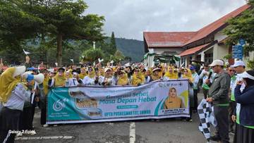 HKN ke-61,  Ribuan Masyarakat Padati Lapangan Setdakab