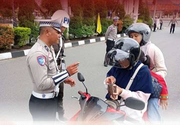 Operasi Zebra Aceh Tengah Intens Tertibkan Pengendara