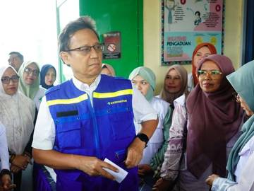 Menkes Tinjau Layanan Kesehatan Pascabencana di Aceh Tengah